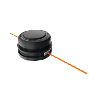 Trimmer head quick charging counterclockwise